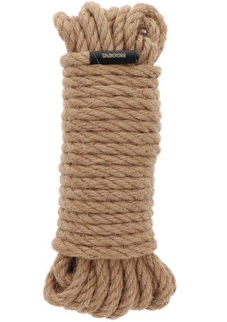 Taboom Hanfseil 10 Meter 7 mm Natürliches BDSM Bondage Seil