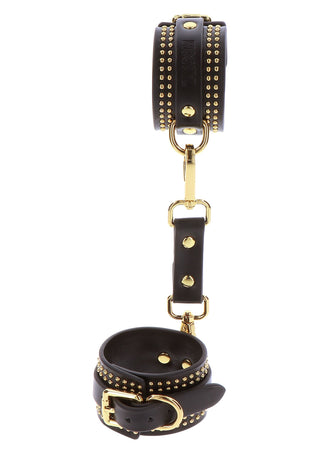 Taboom Studded Wrist Cuffs Set Schwarz