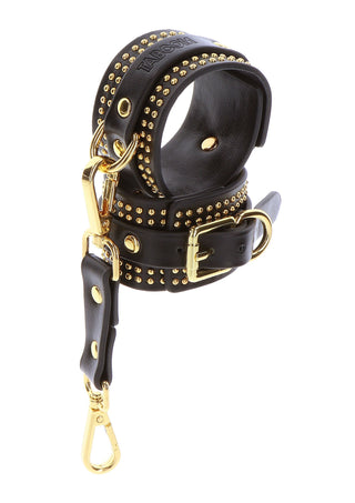 Taboom Studded Wrist Cuffs Set Schwarz