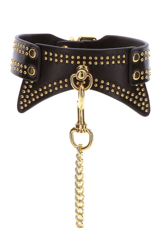 Studded Collar and Leash Halsband mit Leine von TABOOM
