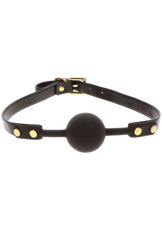 Taboom Vogue Ball Gag Gold Details Black