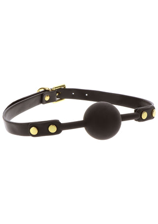 Taboom Vogue Ball Gag Gold Details Black