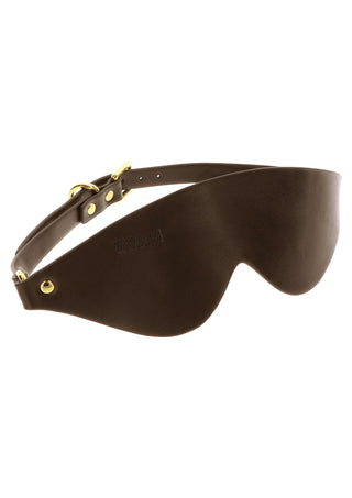 Taboom Vogue Blindfold aus Veganem PU-Leder Schwarz
