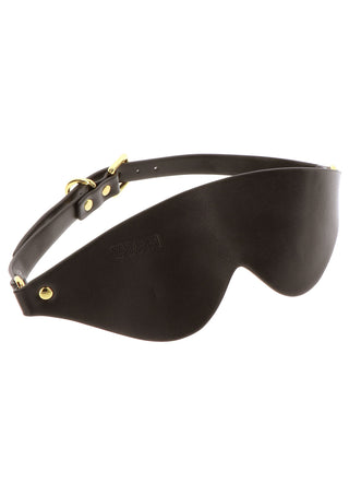 Taboom Vogue Blindfold aus Veganem PU-Leder Schwarz