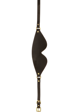 Taboom Vogue Blindfold aus Veganem PU-Leder Schwarz