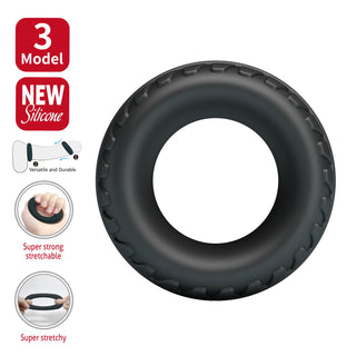 Crazy Bull Dilson Superweicher Silikonring Modell 3 Schwarz