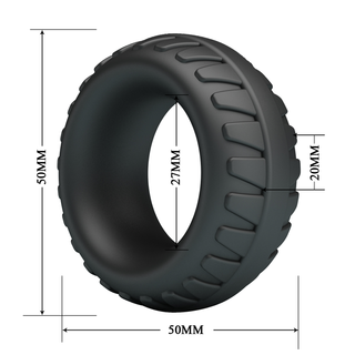 Crazy Bull Dilson Superweicher Silikonring Modell 3 Schwarz