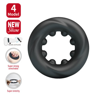 Crazy Bull Daquez Superweicher Silikonring Modell 4 Schwarz