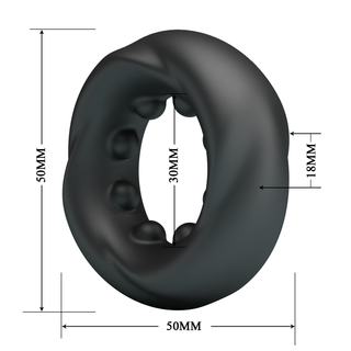 Crazy Bull Daquez Superweicher Silikonring Modell 4 Schwarz