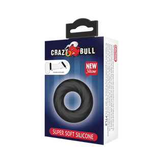 Crazy Bull Superweicher Silikonring Modell 6 Schwarz