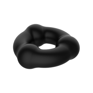 Crazy Bull Modell 7 Superweicher Silikonring Schwarz
