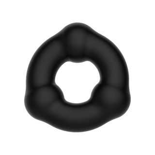 Crazy Bull Modell 7 Superweicher Silikonring Schwarz