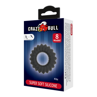 Crazy Bull Fitz Superweicher Silikonring Modell 8 Schwarz