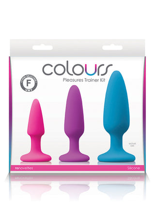 Colours Pleasures Trainer Kit Analplug-Set von NS Novelties