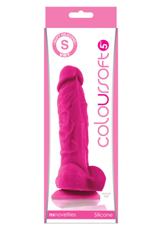 ColourSoft Soft Dildo 12,7 cm von NS Novelties