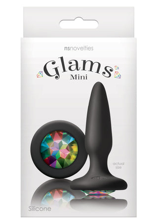 NS Novelties Glams Mini Regenbogen-Edelstein Plug