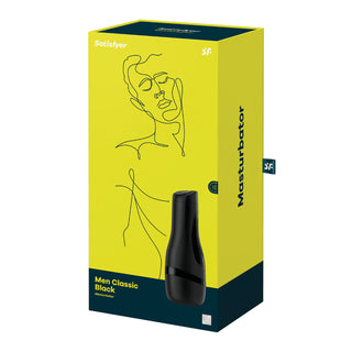 Satisfyer Men Classic Masturbator Schwarz