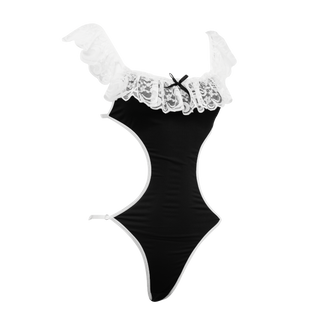 Amorable by Rimba Damen Dienstmädchenuniform Schwarz Weiß