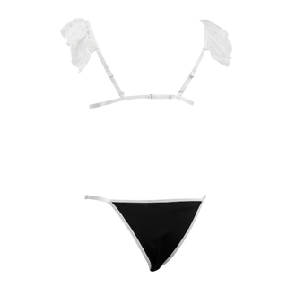 Amorable by Rimba Damen Dienstmädchenuniform Schwarz Weiß