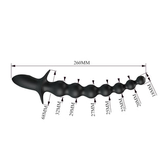 Pretty Love Extreme Series Rigdon Analperlen-Vibrator-Plug