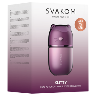 SVAKOM Klitty Dual-Action-Stimulator Dusty Lavender