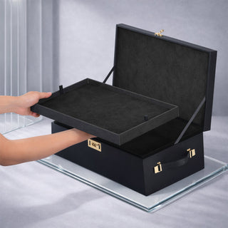 Strap-On-Me Le Coffret Aufbewahrungsbox Schwarz