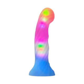 Love to Love – Candy Loop – Dildo mit LED – Blau/Rosa