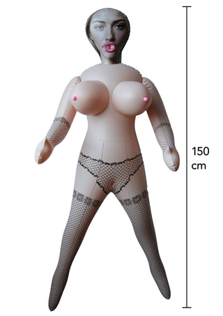 Busty Britney Aufblasbare Sexpuppe, Light Skin Tone