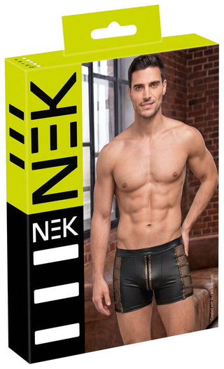 NEK Herren Pants Wetlook Schwarz/Bronze