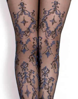 Rimba Ballerina Fantasy Hold Ups Strümpfe (20 den) Schwarz & Blau