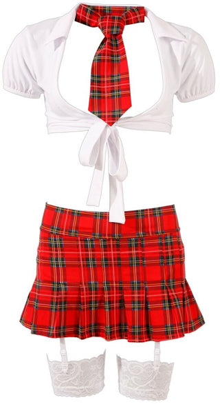 Schoolgirl set with buttocks cutout