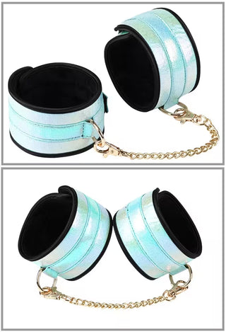 Liebe Seele Vivid Sorairo 8-Teile Bondage-Set Glossy Skyblue