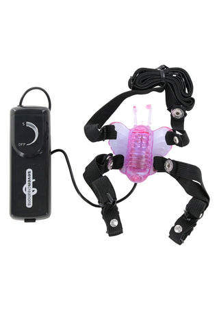 Seven Creations Butterfly Stimulator Vibrator Schwarz für Solo- und Partnermomente