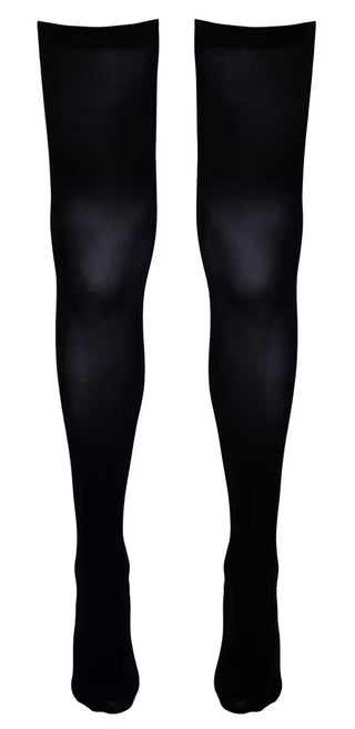 Cottelli Legwear Overknee Strümpfe Netzoptik hinten