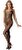 NO:XQSE Damen Catsuit Spitze Schwarz
