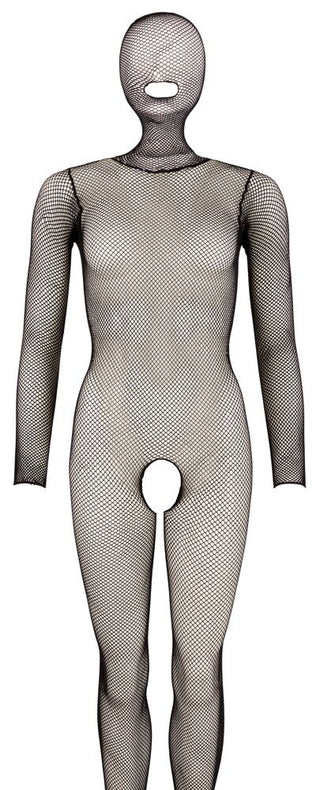Fantasy by Cottelli Damen Catsuit Ouvert Schwarz