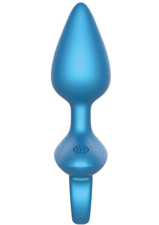 Vibrierender Analplug mit Fernbedienung, Silikon, 10 Vibrationsmodi