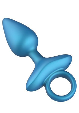 Vibrierender Analplug mit Fernbedienung, Silikon, 10 Vibrationsmodi