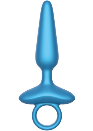 Vibrierender Schlanker Analplug mit Fernbedienung