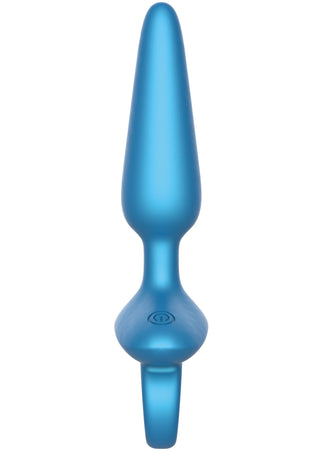 Vibrierender Schlanker Analplug mit Fernbedienung