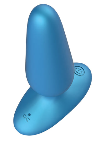 Vibrierender Schlanker Analplug mit Fernbedienung