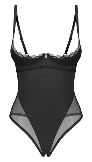 Obsessive Stelisa Crotchless Body Elegant Black