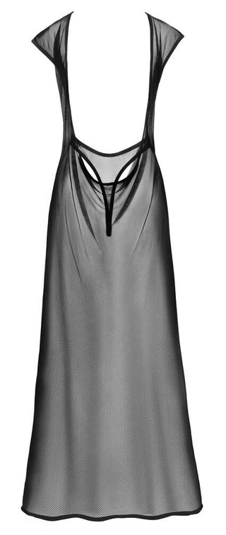Cottelli PARTY Damen Kleid Netz Schwarz
