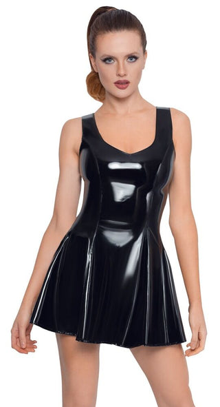 Black Level Minikleid aus Lack