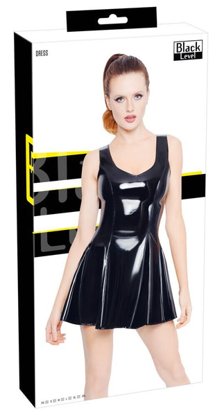 Black Level Minikleid aus Lack