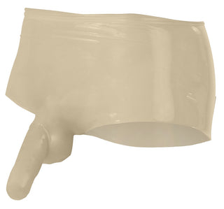 Herren Latexslip mit Penishülle   SV