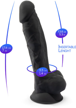 Silex-D Model 17,8 cm Dildo von Cnex