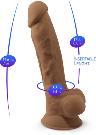 Silex-D Model 17,8 cm Dildo von Cnex