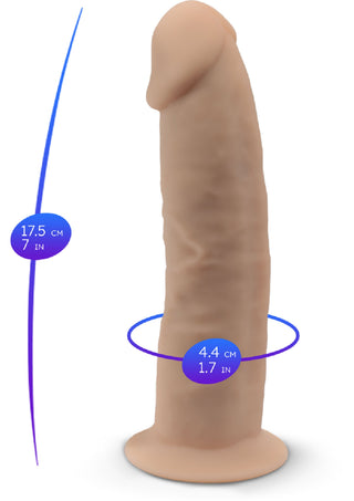 Silex-D Model 2 17,8 cm Vibrationsdildo von Cnex