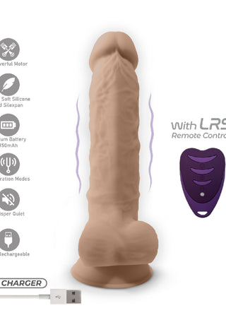 Silex-D Model 1 20,3 cm Vibrationsdildo von Cnex